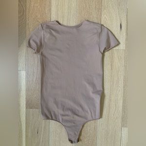Skims Essential TShirt Thong Bodysuit